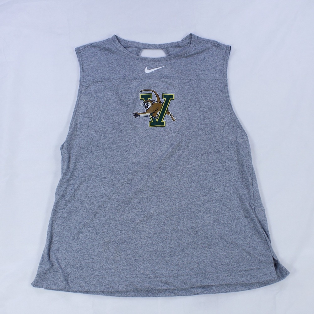 Nike Gray Sleeveless Shirt - University of Vermont Catamounts - Women's - Size L